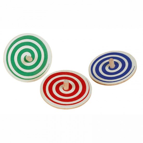 Spiral Spinning Top