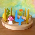 Beeswax Candle - Tapered  8.5 cm Box of 12