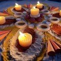 Beeswax Candle - Tealight NATURAL Box of 10