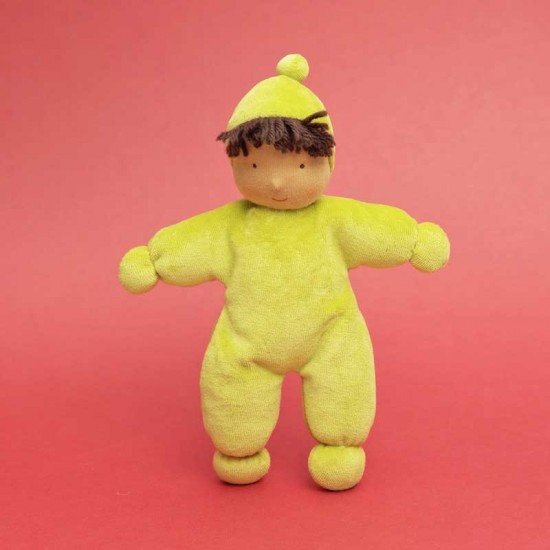 Kathe Kruse Lolo Waldorf Doll - Moss