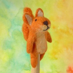 3-D Finger Puppet Squirrel