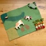 Felted Play Mat - Farmyard 