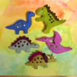 Finger Puppet Set - Dinosaurs