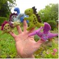 Finger Puppet Set - Dinosaurs