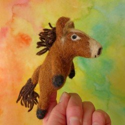 3-D Finger Puppet Horse 