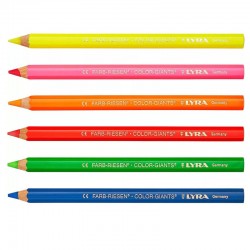 Lyra Colour Giants Pencils - Neon