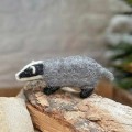 Needle Felting Kit - Badger