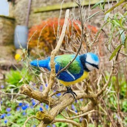 Needle Felting Kit - Blue Tit