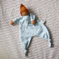 Nanchen Leaf Clutch Doll Dark Skin