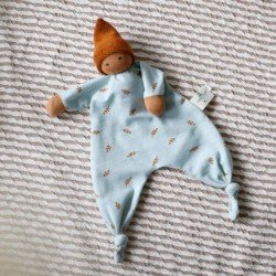 Nanchen Leaf Clutch Doll Dark Skin