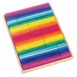 Gluckskafer Rainbow Building Slats Large Set 