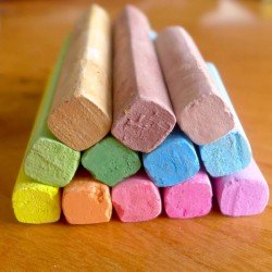 OkoNorm Blackboard Chalk - Coloured