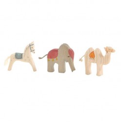 Ostheimer Mini Nativity Kings Animals