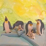 Ostheimer Penguin looking up