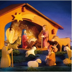 Ostheimer Nativity Set 2 in wooden box
