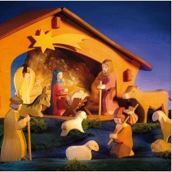 Ostheimer Nativity Set 2 in wooden box