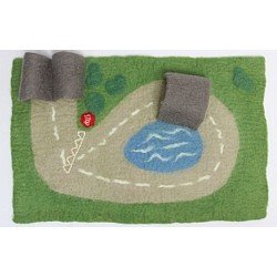 Felted Play Mat - Road