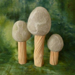 Papoose Winter Felted Trees