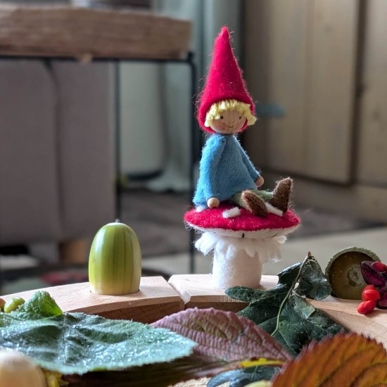 Pippilotta Kit - Celebration Ring Decoration - Toadstool Poppet