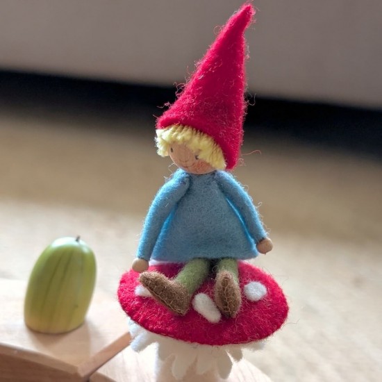 Pippilotta Kit - Celebration Ring Decoration - Toadstool Poppet
