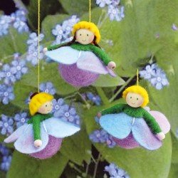 Flower Pompom Kit - Forget me Not