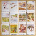 Postcard Set - Elsa Beskow Around the Year