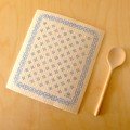 Cellulose Cloth Blue White