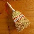 Child's Rice Straw Broom