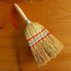Child's Rice Straw Broom