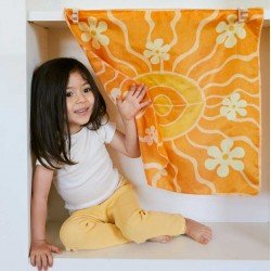 Sarah's Silks MINI Playsilk - Sunkeep Flower Power 