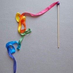 Sarah's Silks Streamer - Rainbow 