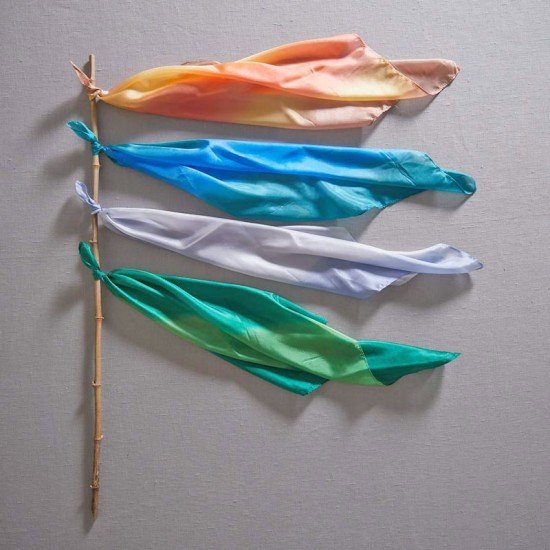Sarah's Silks MINI EARTH Playsilks