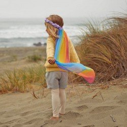 Sarah's Silks Veil - Rainbow 