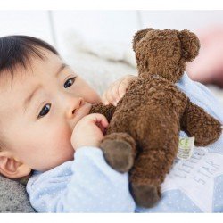 Senger Cotton Plush Baby Bear - Brown