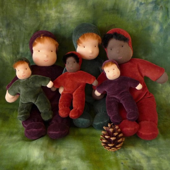 Organic Woodland Waldorf Doll - Spruce 