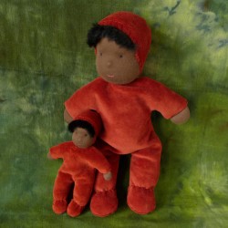 Organic Woodland Waldorf Doll - Russet