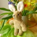 Senger Cotton Plush Baby Rabbit - Beige