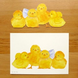 Paper Cut Outs - Easter Chicks
