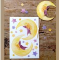 Paper Cut Outs - Moon Child & Stars