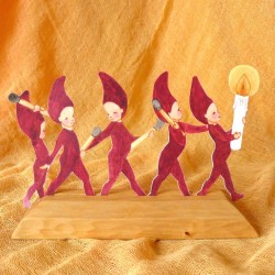 Paper Cut Outs - Nissar with Candle