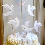 Paper Cut Outs - White Doves