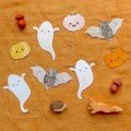 Paper Cut Outs - Halloween Bats, Ghosts & Pumpkins