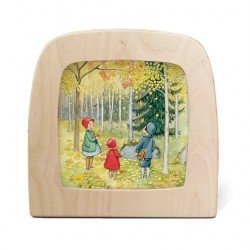 Toverlux Silhouette - Elsa Beskow - Around the Year - October