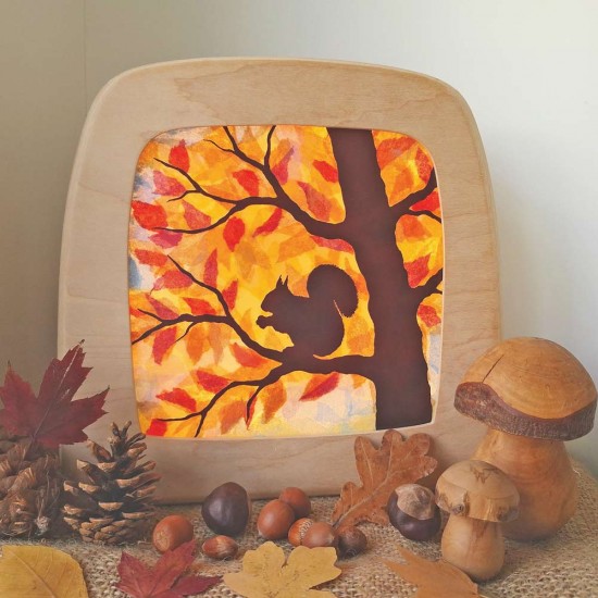 Toverlux DIY Transparency - Autumn Squirrel