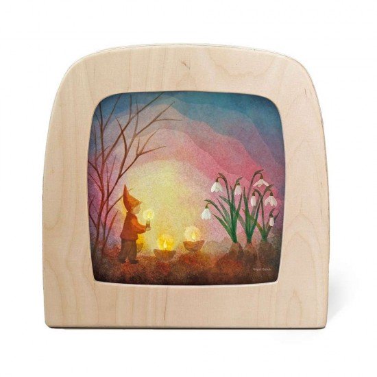 Toverlux Silhouette - Vogel Geluk - Kindling Spring