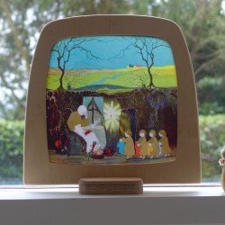 Toverlux Silhouette - Sibylle von Olfers -Story of the Root Children - An Impressed Mother Earth