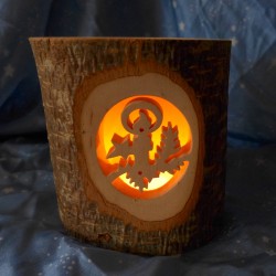 Rustic Tealight Holder Candle