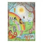 Wilded Family Poster - Nature Numbers