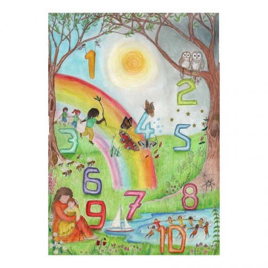 Wilded Family Poster - Nature Numbers