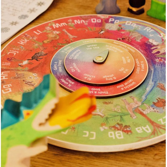 Wilded Family Alphabet Story Wheel